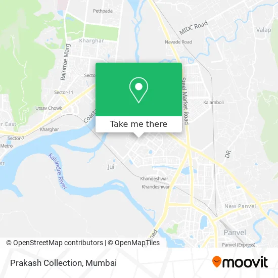 Prakash Collection map