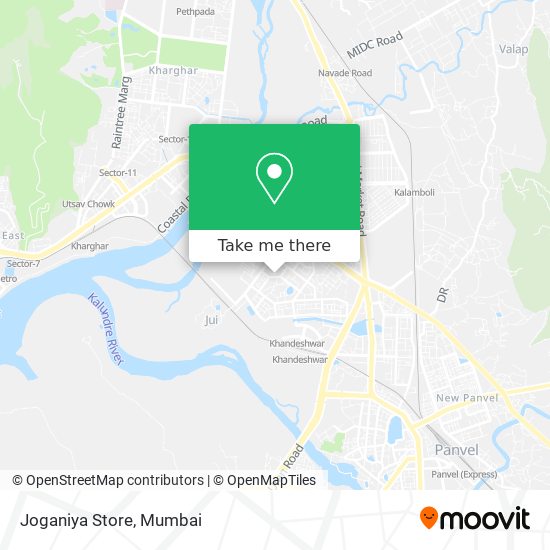 Joganiya Store map