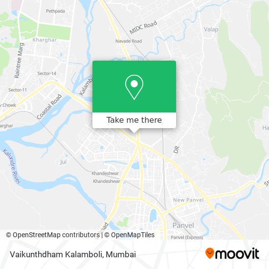 Vaikunthdham Kalamboli map