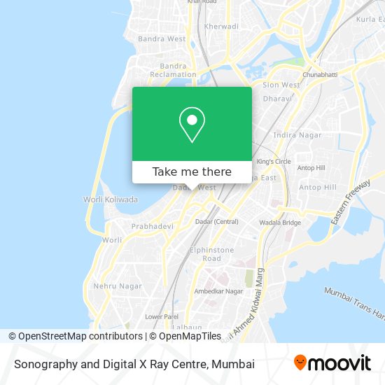 Sonography and Digital X Ray Centre map