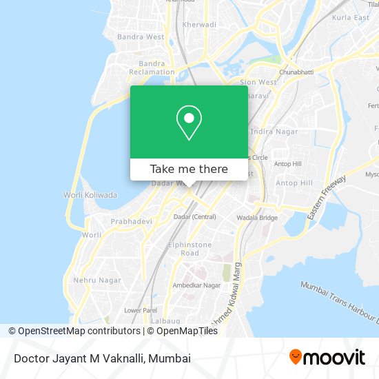 Doctor Jayant M Vaknalli map
