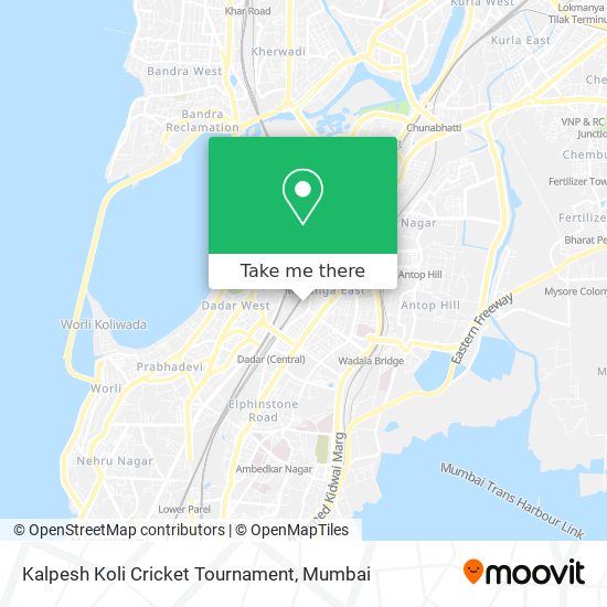 Kalpesh Koli Cricket Tournament map