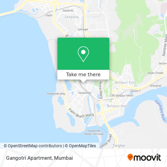 Gangotri Apartment map