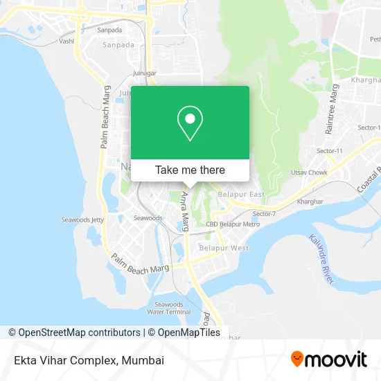 Ekta Vihar Complex map