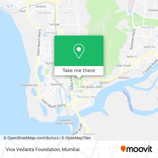 Viva Vedanta Foundation map