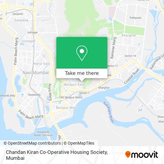 Chandan Kiran Co-Operative Housing Society map