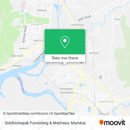 Siddhivinayak Furnishing & Mattress map