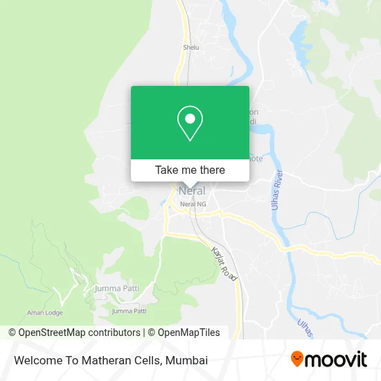 Welcome To Matheran Cells map