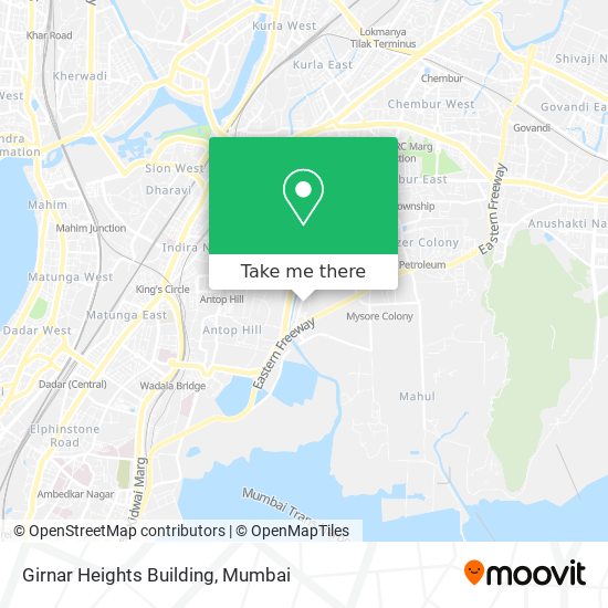 Girnar Heights Building map