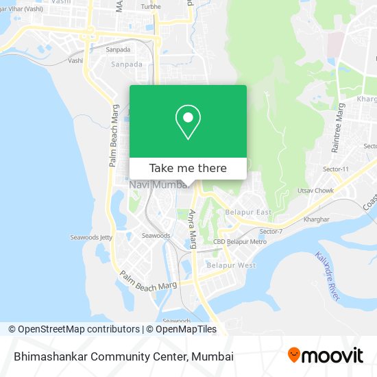 Bhimashankar Community Center map