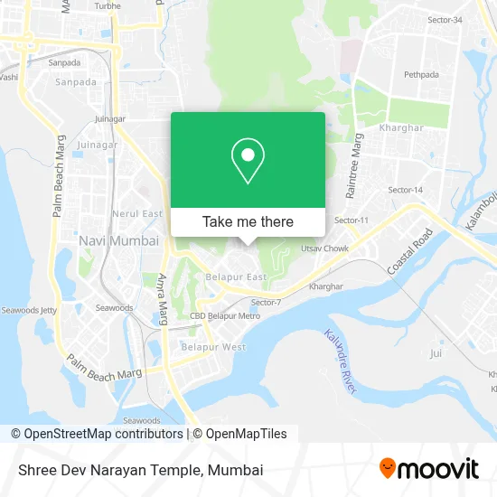 Shree Dev Narayan Mandir map