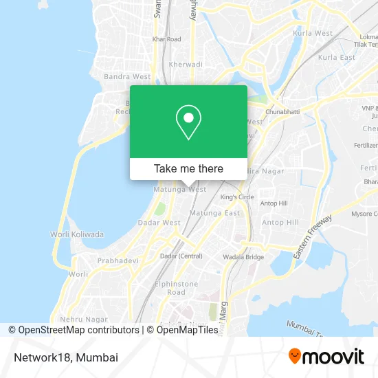 Network18 map