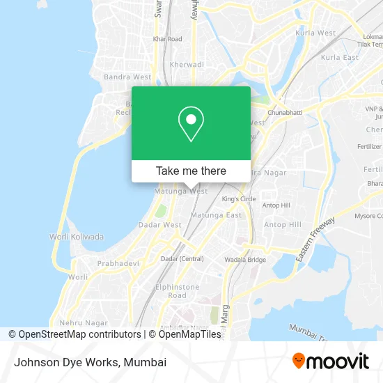 Johnson Dye Works map