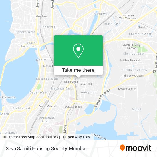 Seva Samiti Housing Society map