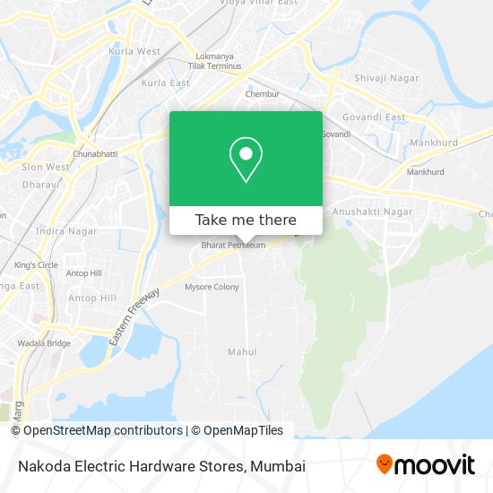 Nakoda Electric Hardware Stores map