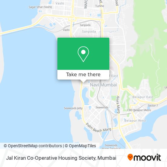 Jal Kiran Co-Operative Housing Society map