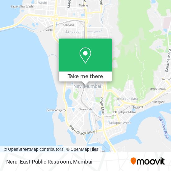 Nerul East Public Restroom map