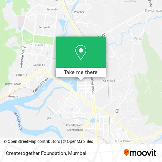 Createtogether Foundation map