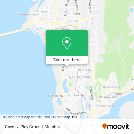 Gavdevi Play Ground map