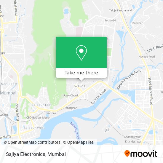 Sajiya Electronics map