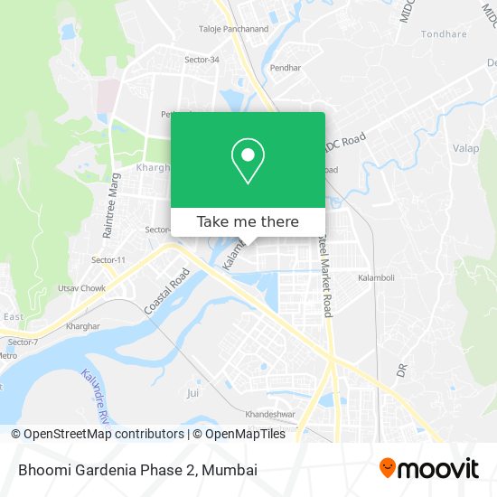 Bhoomi Gardenia Phase 2 map