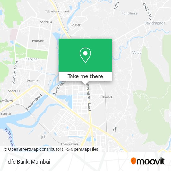 Idfc Bank map