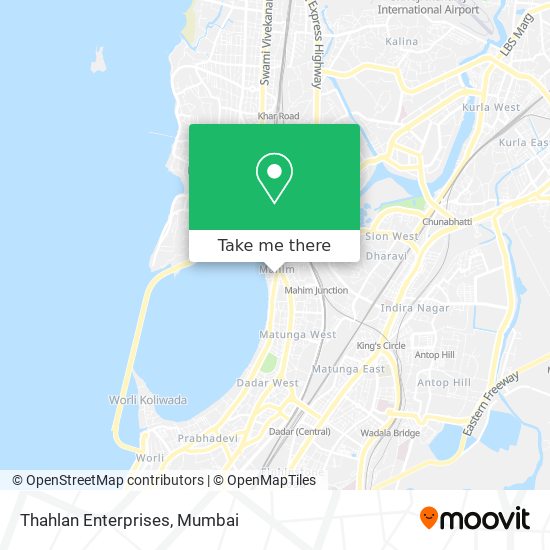 Thahlan Enterprises map