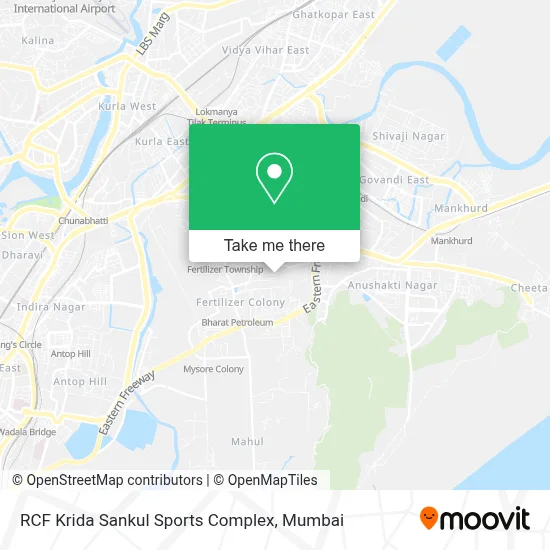 RCF Krida Sankul Sports Complex map