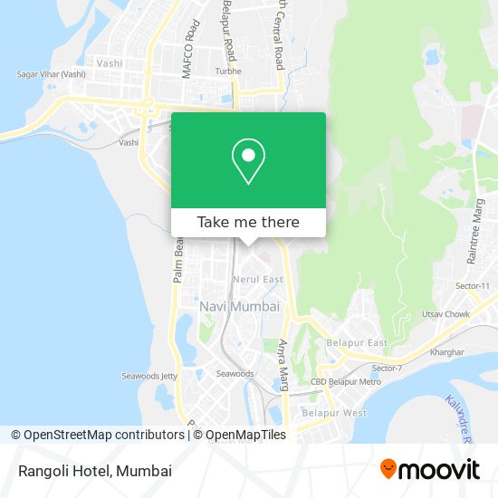 Rangoli Hotel map