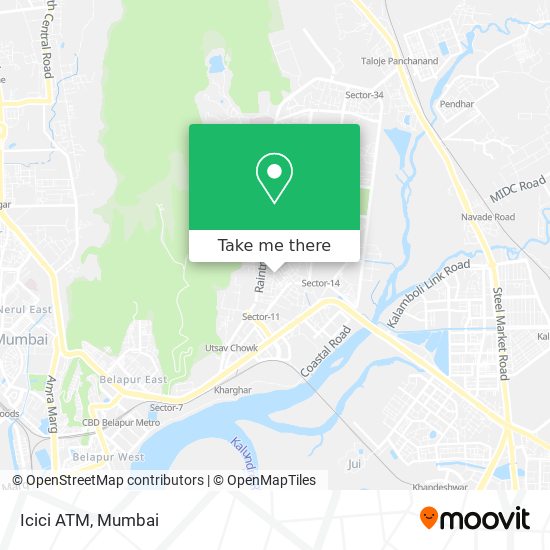 Icici ATM map