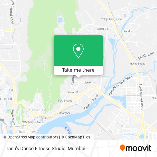 Tanu's Dance Fitness Studio map