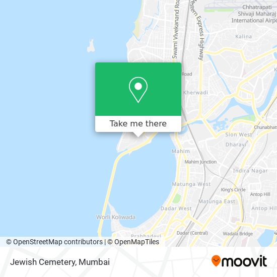 Jewish Cemetery map