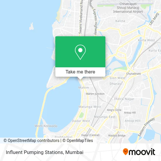 Influent Pumping Stations map