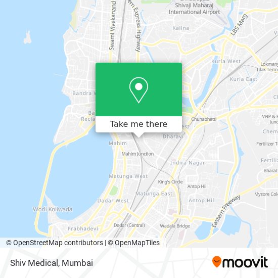 Shiv Medical map