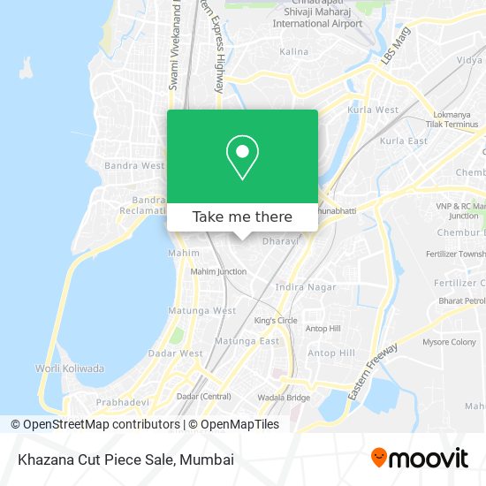 Khazana Cut Piece Sale map