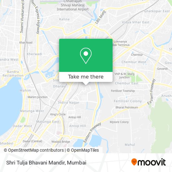 Shri Tulja Bhavani Mandir map
