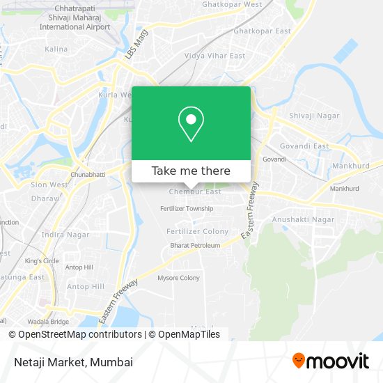 Netaji Market map