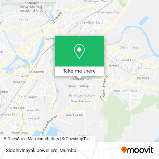 Siddhivinayak Jewellers map