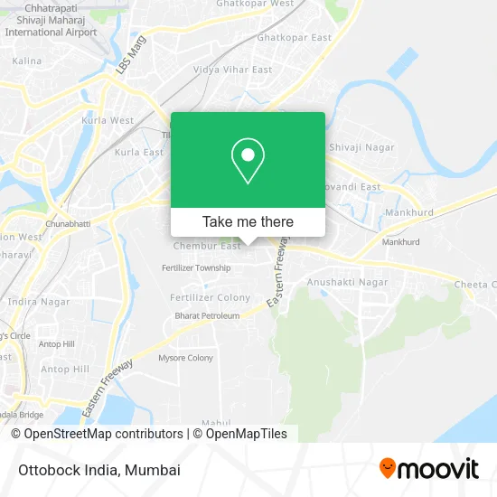 Ottobock India map