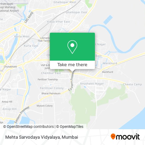 Mehta Sarvodaya Vidyalaya map