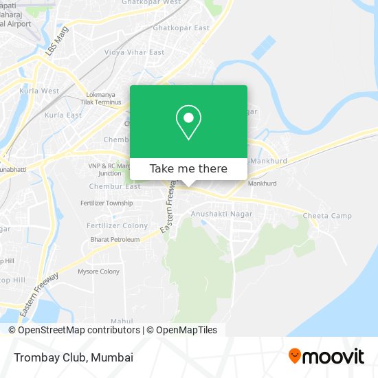 Trombay Club map