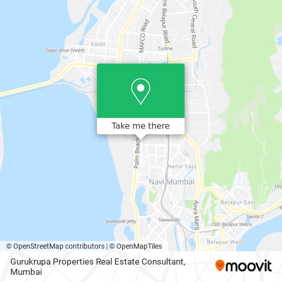 Gurukrupa Properties Real Estate Consultant map