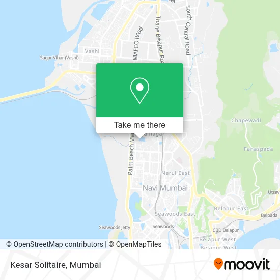 Kesar Solitaire map