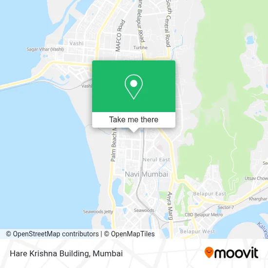 Hare Krishna Building map