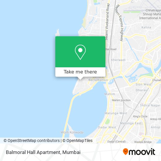 Balmoral Hall Apartment map