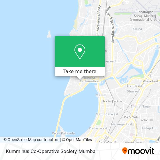 Kumminus Co-Operative Society map