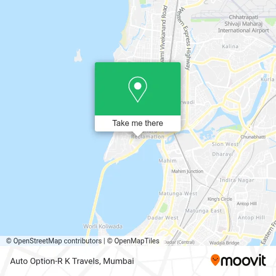 Auto Option-R K Travels map