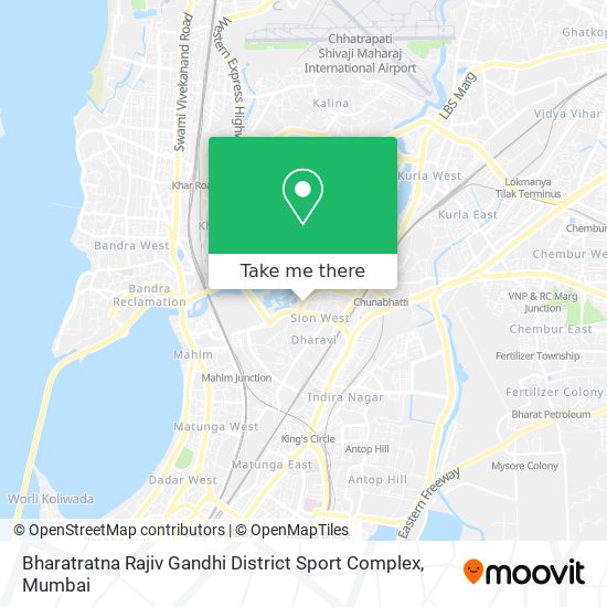 Bharatratna Rajiv Gandhi District Sport Complex map