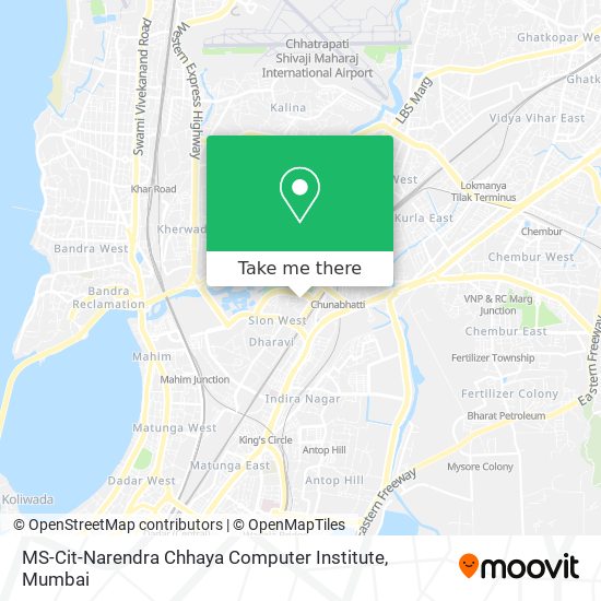 MS-Cit-Narendra Chhaya Computer Institute map