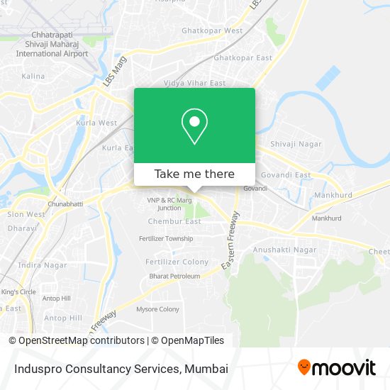 Induspro Consultancy Services map